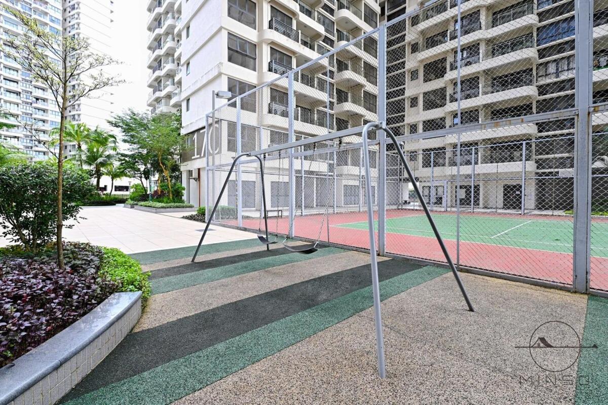 Kingsbay B #5Pax #Vintagewood #Highfloor Appartement Johor Bahru Buitenkant foto
