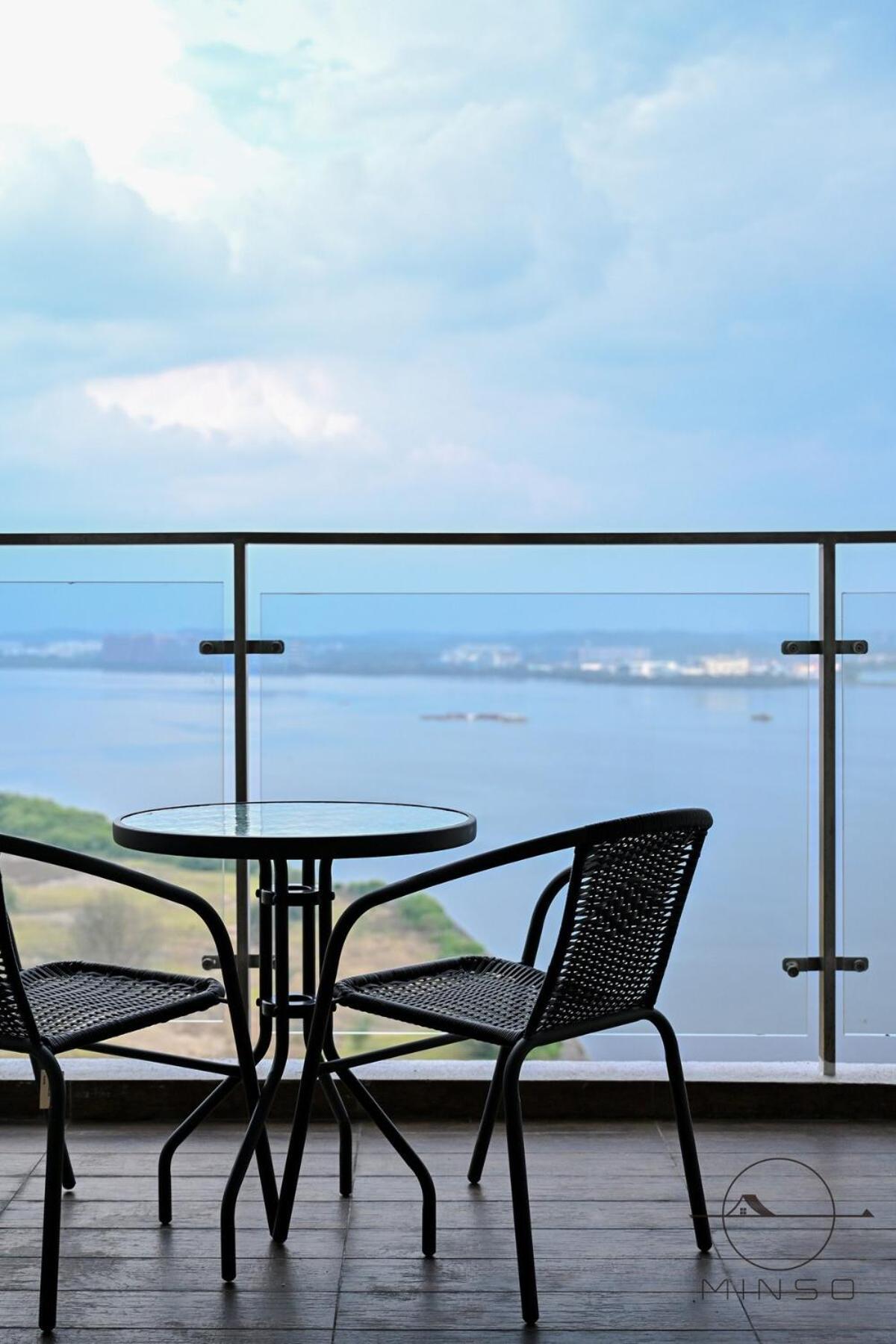 Kingsbay B #5Pax #Vintagewood #Highfloor Appartement Johor Bahru Buitenkant foto